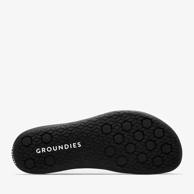 Lieblinge Barfußschuh Groundies Active knit schwarz Sohle