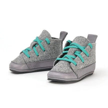 Lieblinge ökologische  Lauflernschuhe schadstofffrei FILZBOOTIES  für Laufstarter #farbe_grau