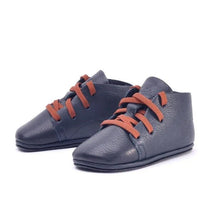 Lieblinge ökologische  Lauflernschuhe schadstofffrei DESERTBOOTS für Laufstarter #farbe_navy