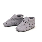 Lieblinge ökologische  Kinderbarfußschuhe schadstofffrei AIRIES für Läufer 22 / grau #farbe_fliedergrau