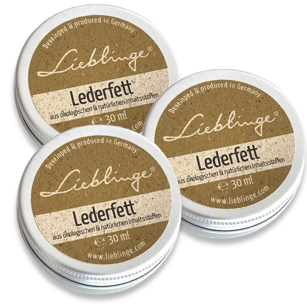 Ökologisches Lederfett