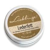 Lieblinge ökologisches  Lederfett schadstoffgeprüft, ökozertifiziert, handmade in Germany 