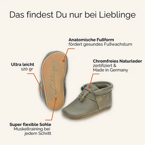 Sissi Rasche | Limited Edition Lauflernschuh khalki