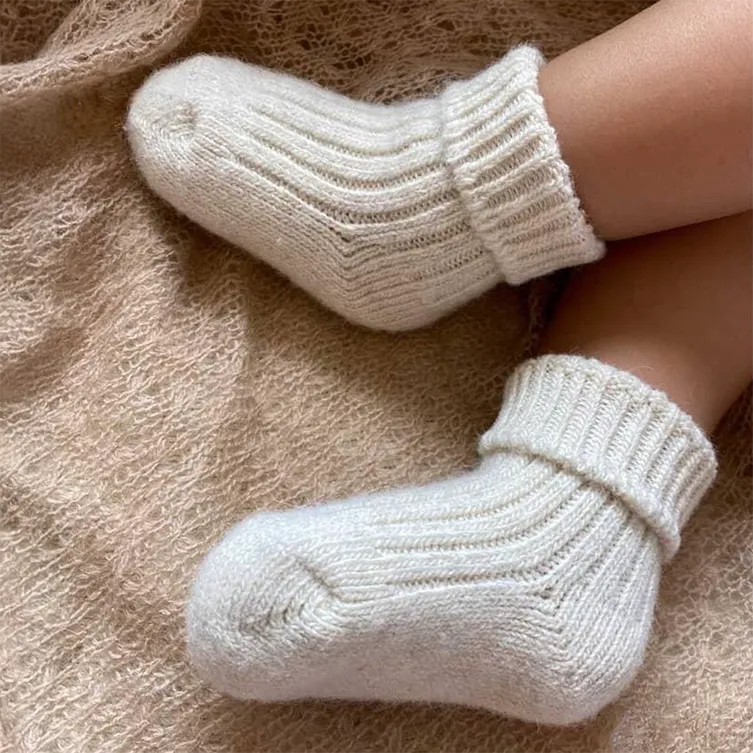 Lieblinge ökologische  Wollsocken für Kinder , Kindersocken. Schadstofffreie Lieblinge-Wollsocken-natur - 100% Schurwolle  #farbe_natur