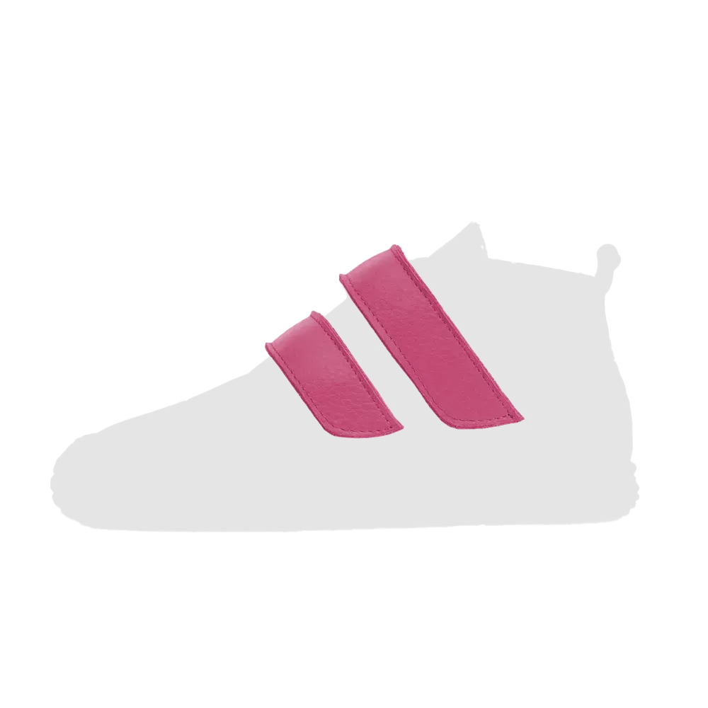 Lieblinge  Custom Design Klettverschluss Farbe himbeer. Designe Deinen eigenen Schuh. Unikat handmade in Berlin.